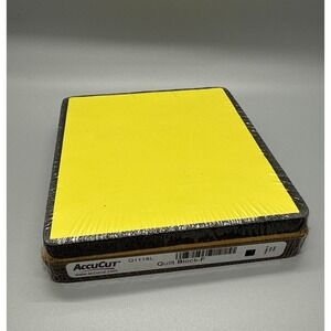 AccuCUT Die Cutter Quilt Block‎ - F - 3 1/4" Square For Fabric Paper Foam Felt…